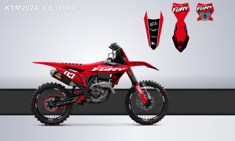 Кроссовый мотоцикл Sanchez Fury CB300RL в Керчи