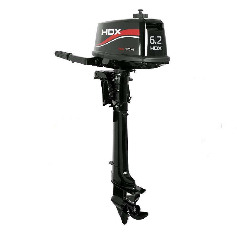 Лодочный мотор 2-х тактный HDX R series T 6,2 BMS (с топливным баком 24л) в Керчи