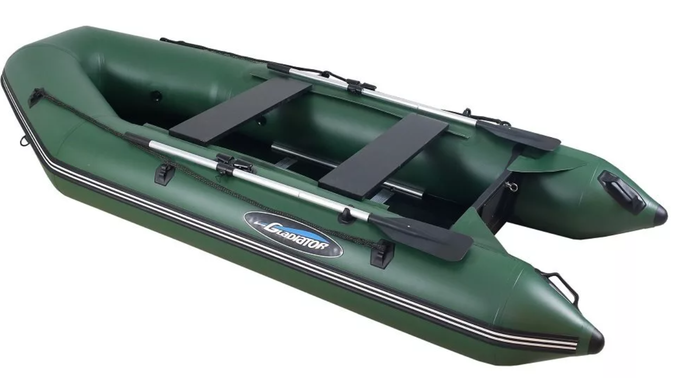 МОТОРНО-ГРЕБНАЯ ЛОДКА ПВХ GLADIATOR A 280 ТК С ФАНЕРНЫМ ДНОМ в Керчи
