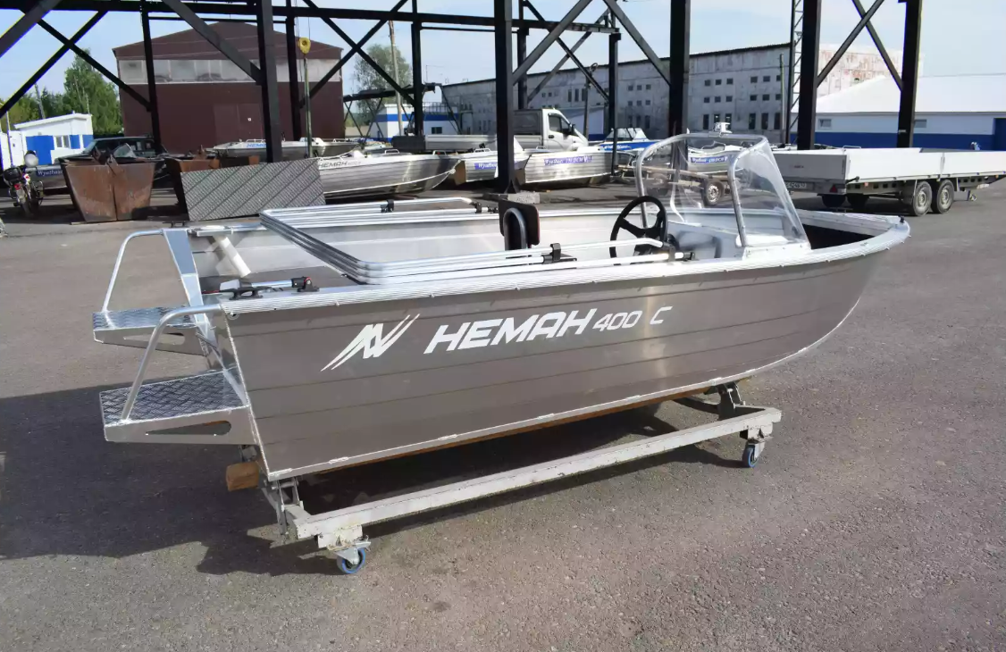 Алюминиевая лодка Неман-400 С в Керчи