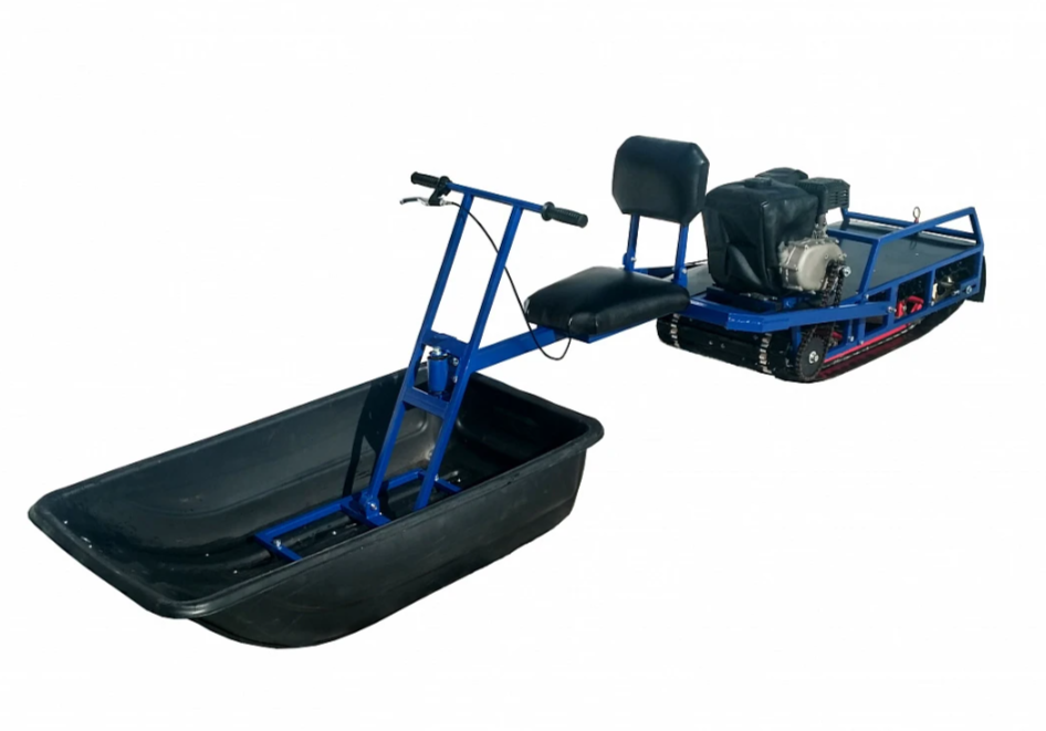 Мотобуксировщик толкач Альбатрос-XL8 с модулем. Без фары, склизы в Керчи