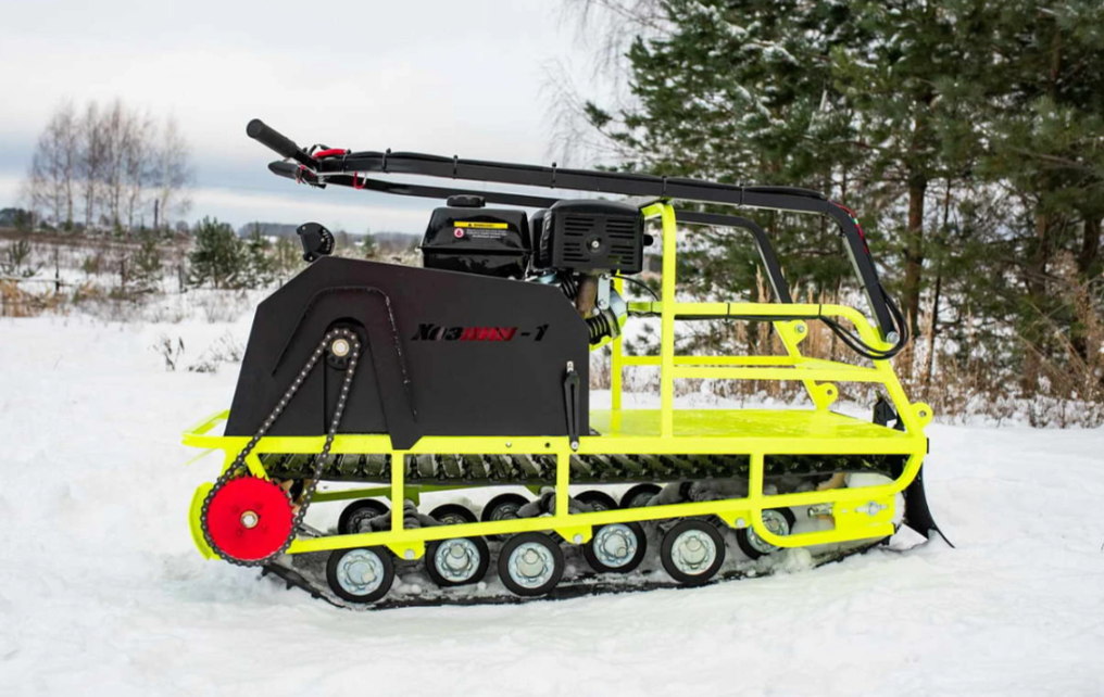 Мотобуксировщик Бурлак ХОЗЯИН-1 (капот металл) в Керчи