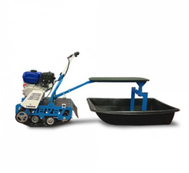 Мотобуксировщик НЕВА МС-1К с санями и сиденьем в Керчи