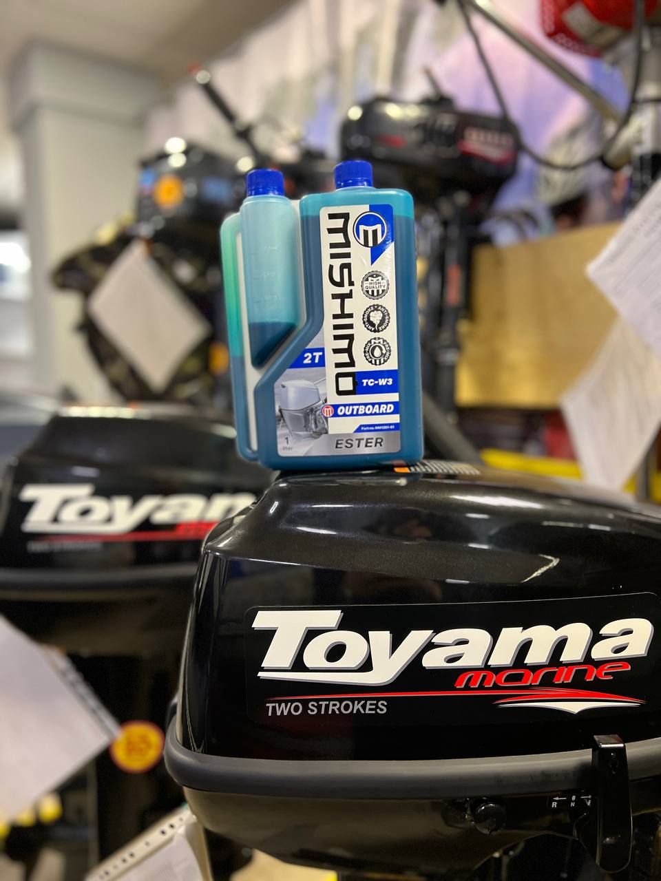 Масло MISHIMO 2T OUTBOARD (ESTER) полусинтетика 1 л в Керчи