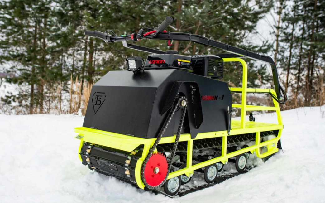 Мотобуксировщик Бурлак ХОЗЯИН-1 (капот металл) в Керчи