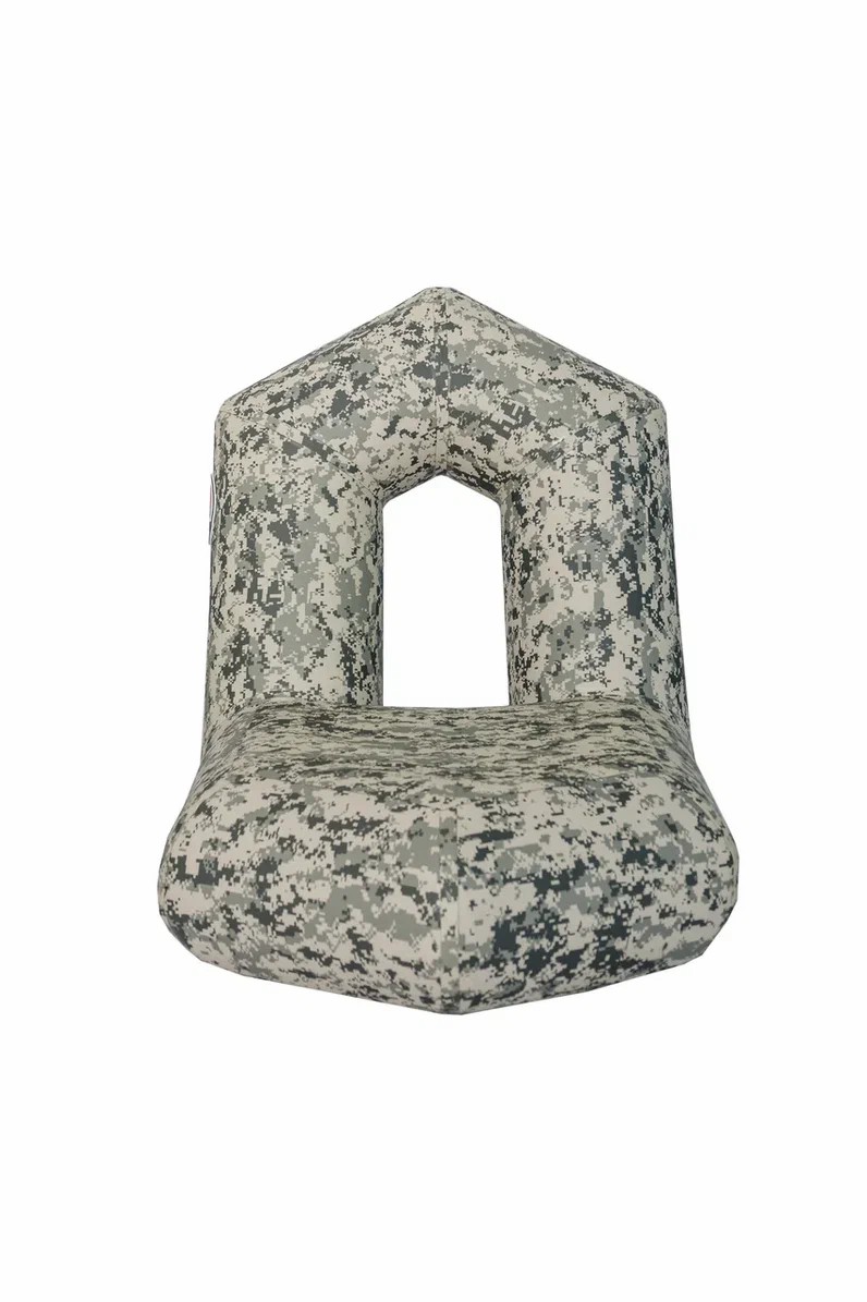 КРЕСЛО НАДУВНОЕ SMARINE, 85Х75 СМ, ПВХ, ЗЕЛЕНЫЙ ПИКСЕЛЬ в Керчи