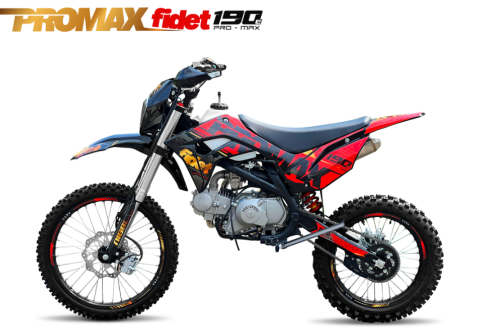 Мотоцикл (питбайк) PROMAX FIDET (ФАЙДЕТ) 190E MAX PRO LUX 19/16 в Керчи