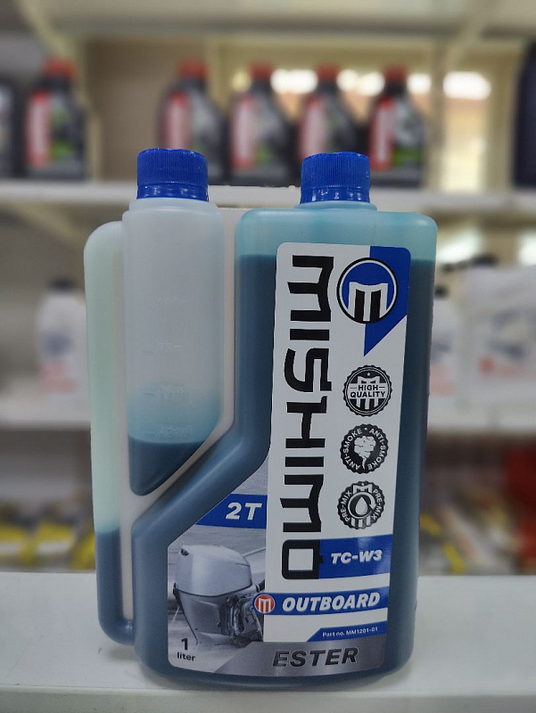 Масло MISHIMO 2T OUTBOARD (ESTER) полусинтетика 1 л в Керчи
