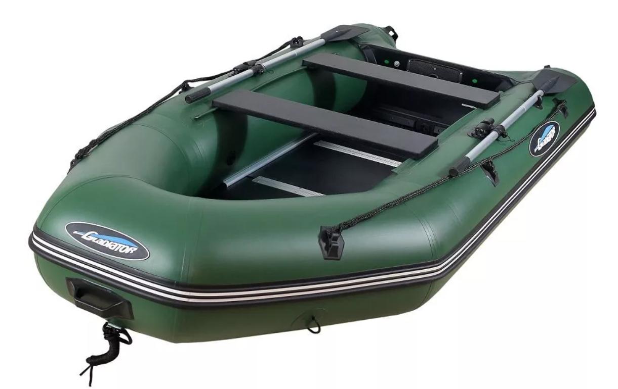 МОТОРНО-ГРЕБНАЯ ЛОДКА ПВХ GLADIATOR A 280 ТК С ФАНЕРНЫМ ДНОМ в Керчи