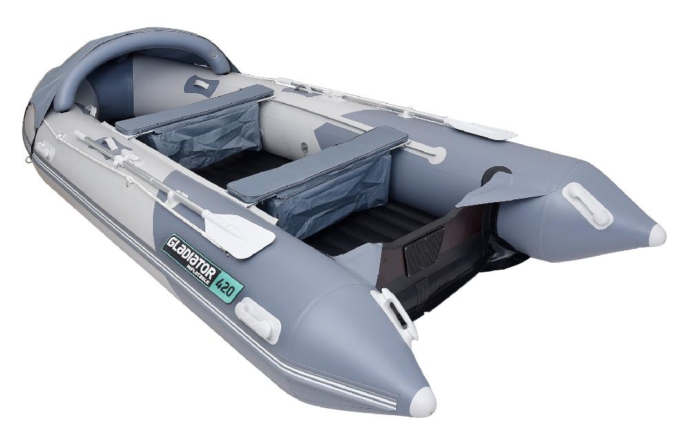 НАДУВНАЯ ЛОДКА GLADIATOR E420PRO в Керчи