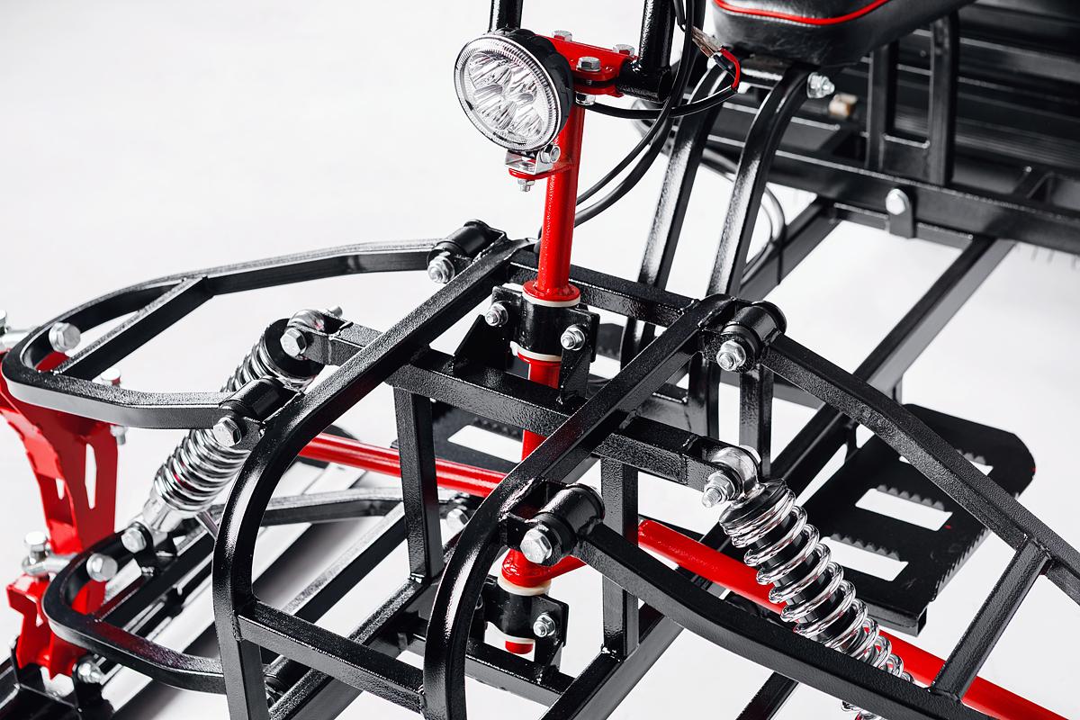 Лыжный модуль IKUDZO TERRAIN с подогревом ручек металлические лыжи в Керчи