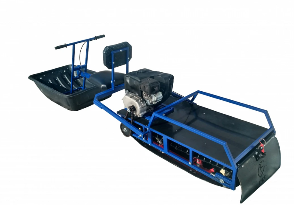 Мотобуксировщик толкач Альбатрос-XL8 с модулем. Без фары, склизы в Керчи