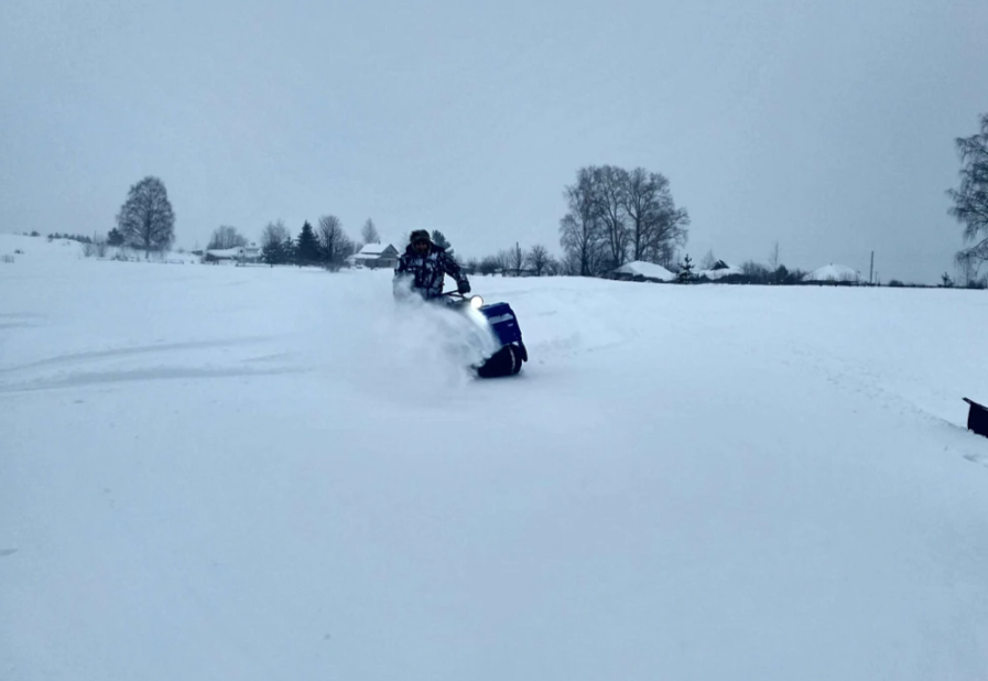 Мотобуксировщик Альбатрос-XLV 9 мини, тележки, 1250 мм в Керчи