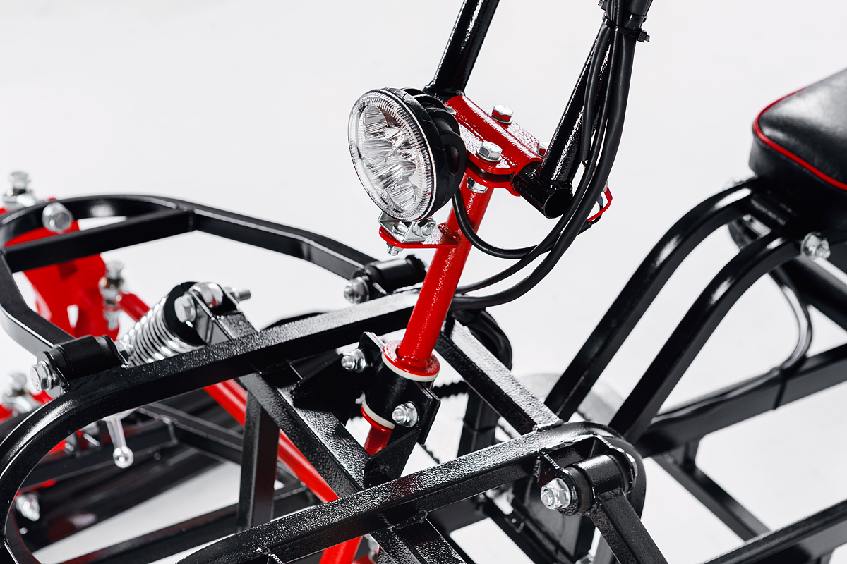 Лыжный модуль IKUDZO TERRAIN с подогревом ручек металлические лыжи в Керчи