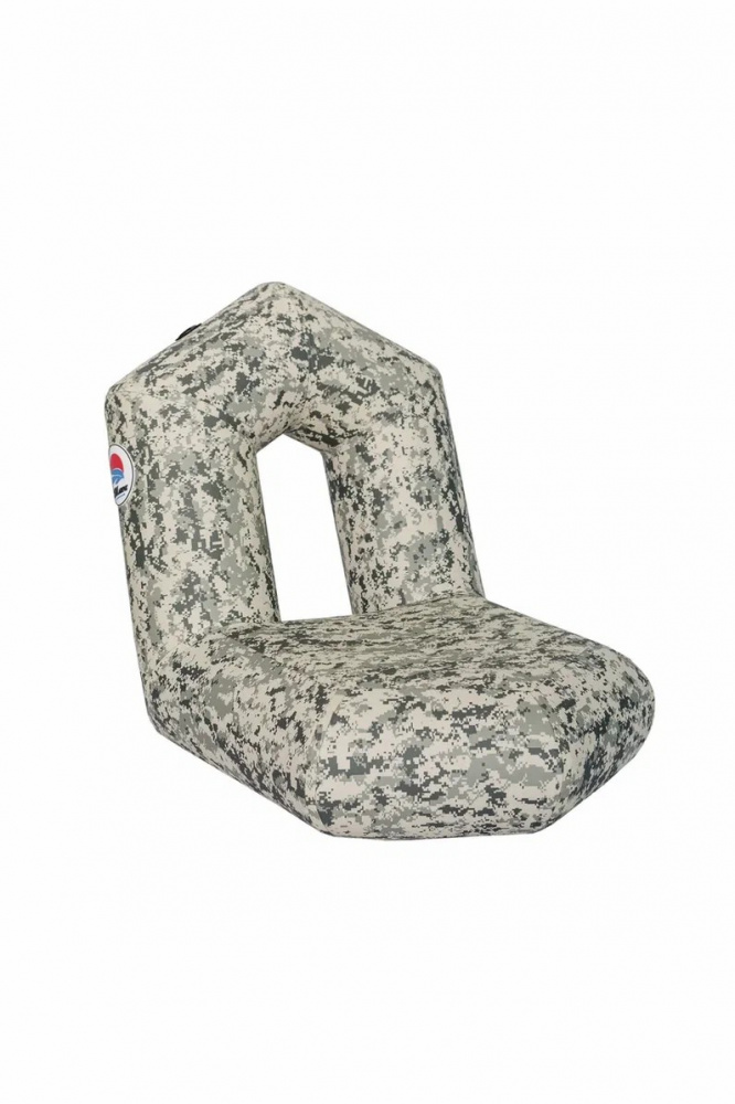 КРЕСЛО НАДУВНОЕ SMARINE, 85Х75 СМ, ПВХ, ЗЕЛЕНЫЙ ПИКСЕЛЬ в Керчи