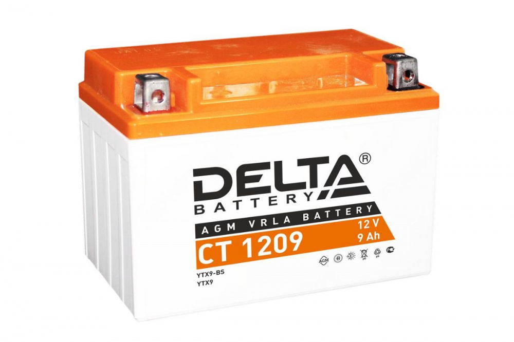 Аккумулятор Delta CT 1209 (12V / 9Ah) в Керчи