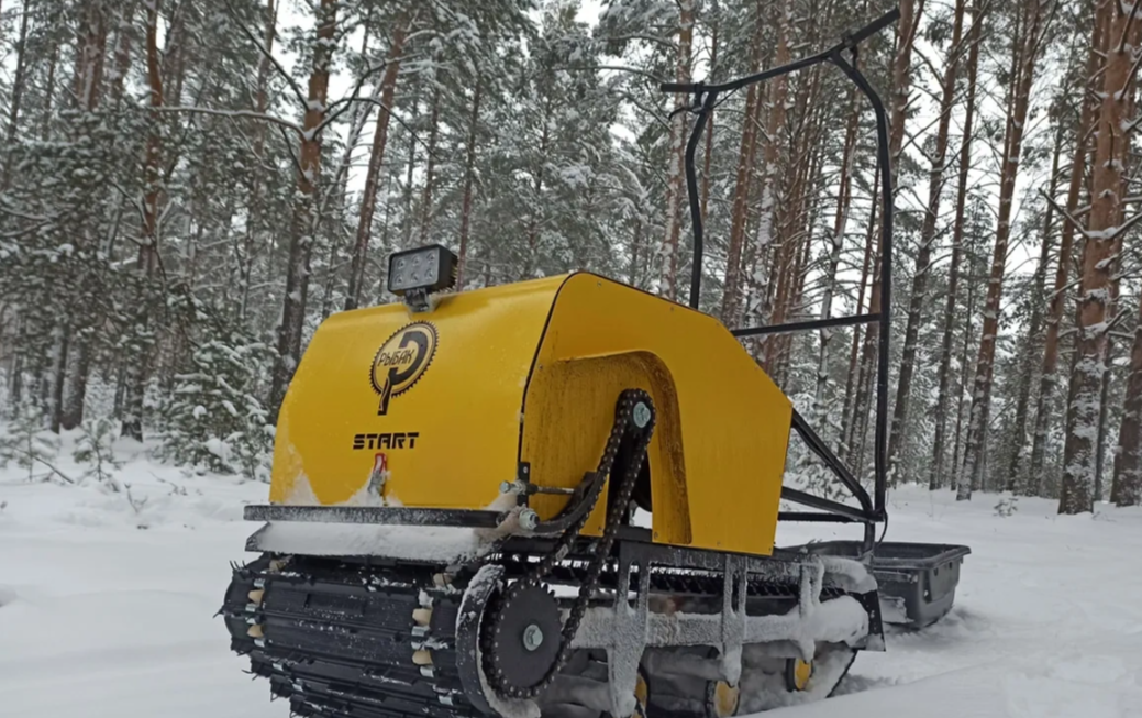Мотобуксировщик РЫБАК СТАРТ Lifan 15 л.с. (металлический капот) в Керчи