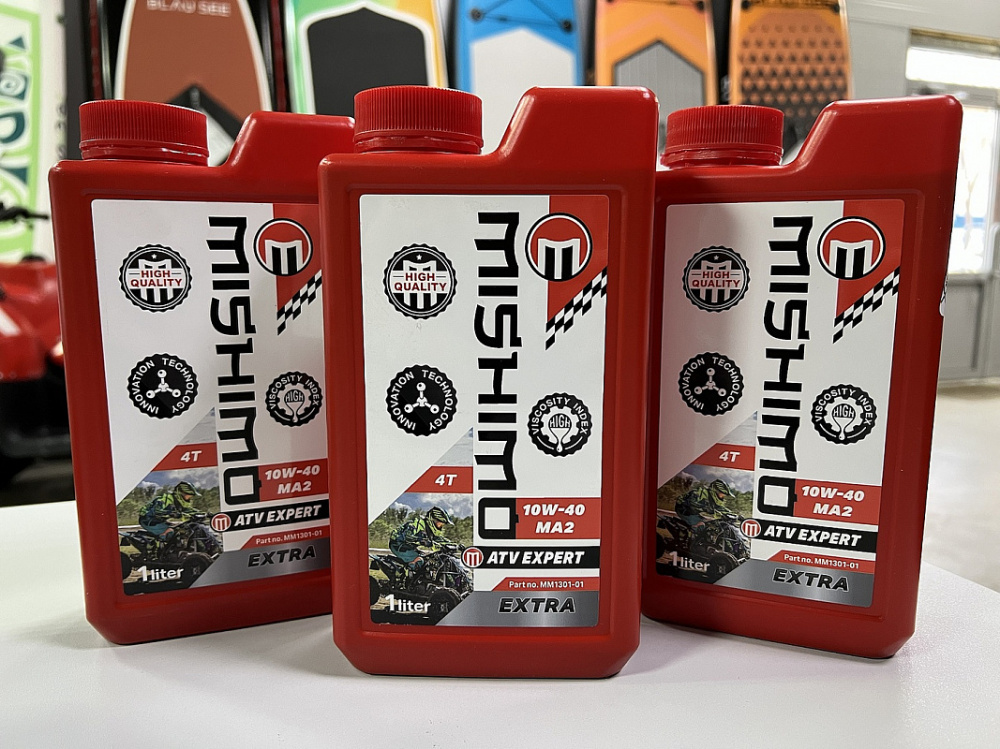 Масло MISHIMO 4T ATV EXPERT (EXTRA) 10w40 1 л в Керчи