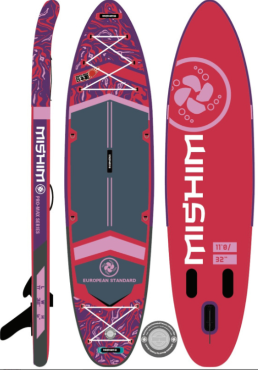 SUP (САП) Доска MISHIMO PRO-MAX Viva Magenta 10.6’ (320см) в Керчи