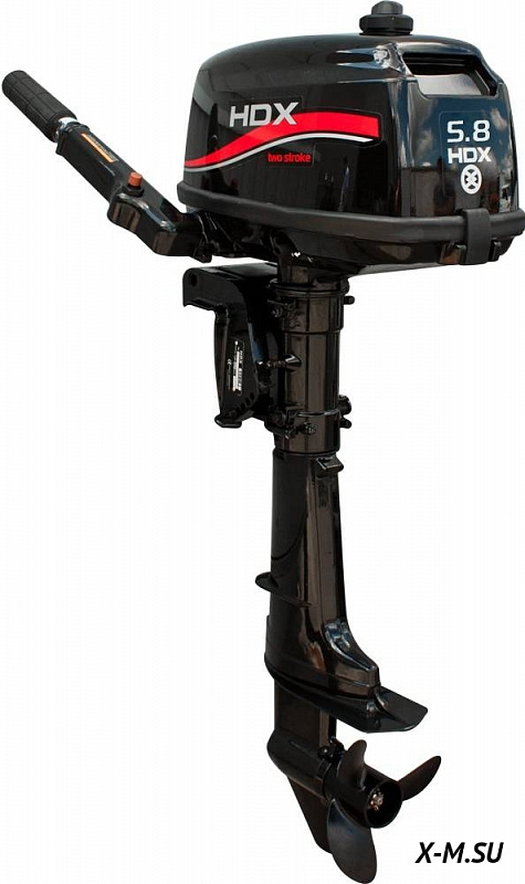 Лодочный мотор 2-х тактный HDX R series T 5,8 BMS в Керчи