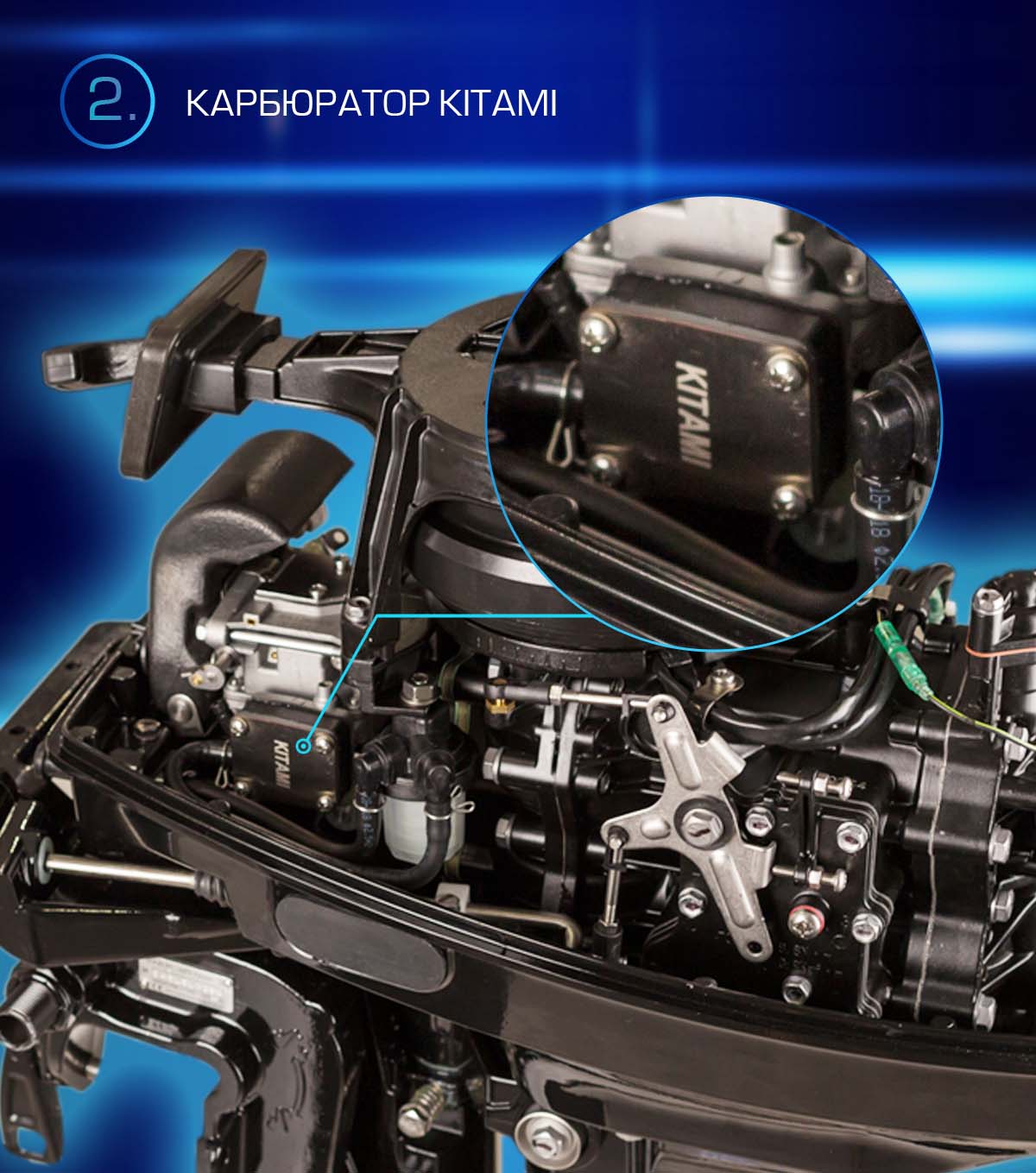 Лодочный мотор MARLIN PROLINE MP 9.9 (20) AWRS FORCE в Керчи