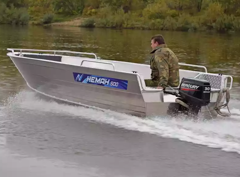 Алюминиевая лодка Неман-500 P в Керчи