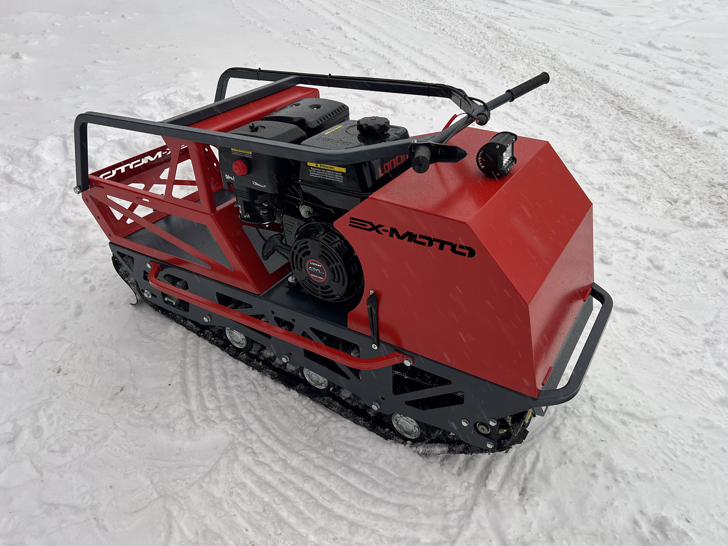 Мотобуксировщик EX-MOTO SNOWDOG S500 15л.с в Керчи