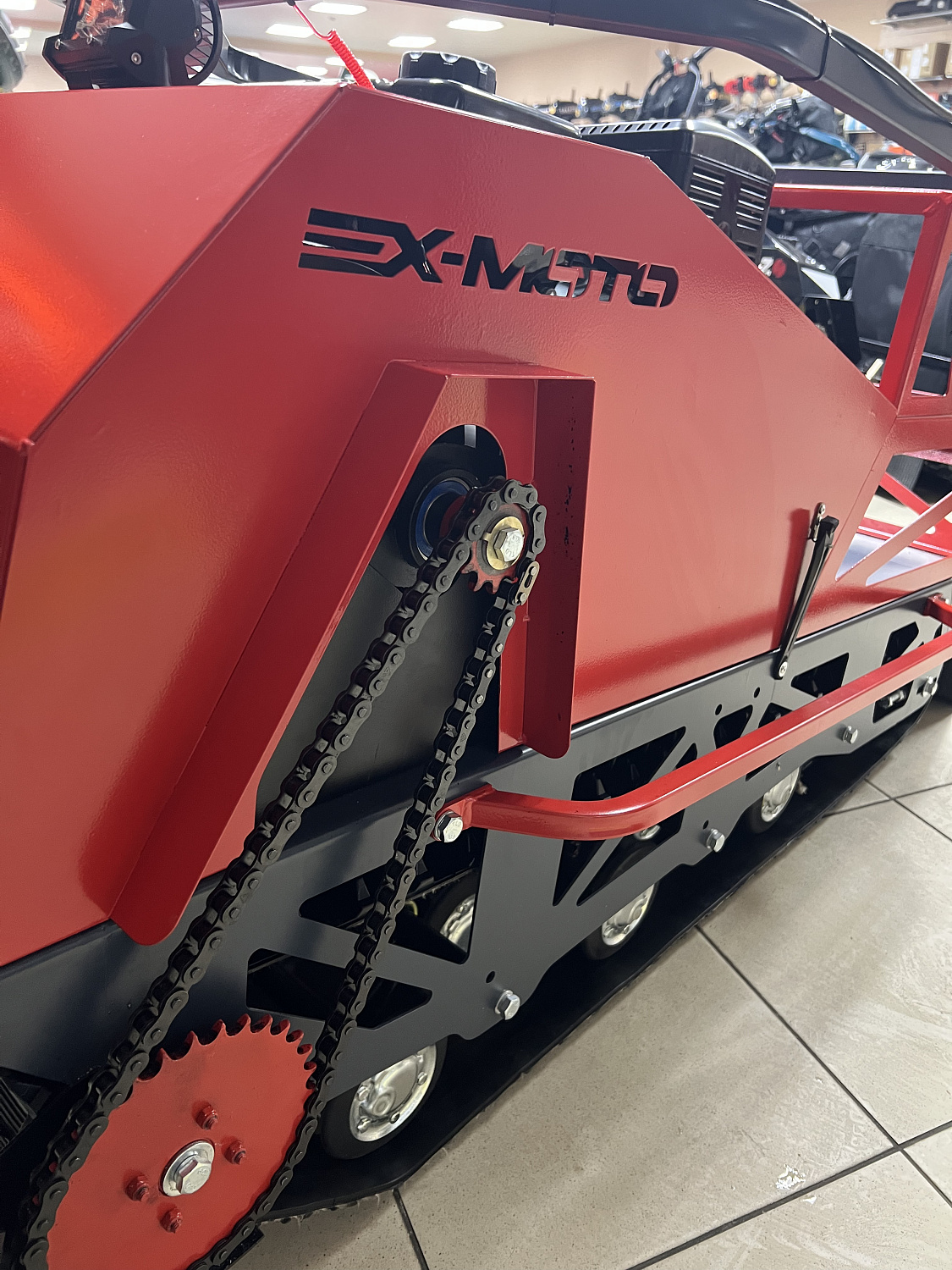 Мотобуксировщик EX-MOTO SNOWDOG S500 15л.с в Керчи