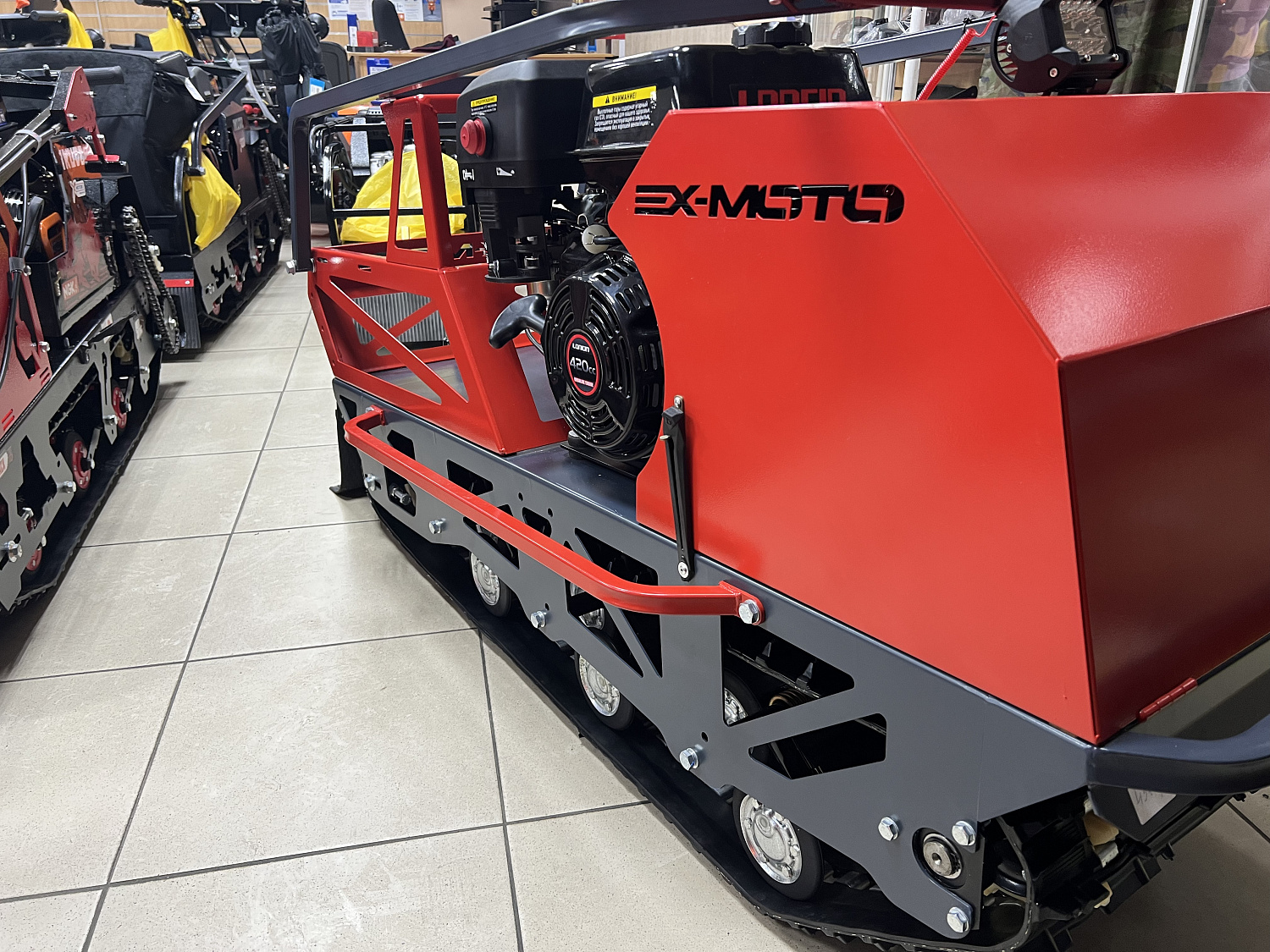 Мотобуксировщик EX-MOTO SNOWDOG S500 15л.с в Керчи