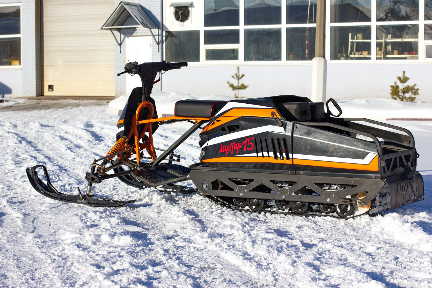 Мотобуксировщик IRBIS Мухтар 15 с лыжным модулем в комплекте в Керчи