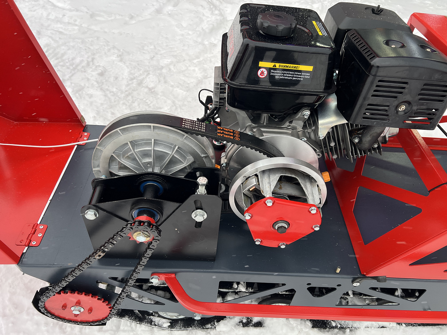 Мотобуксировщик EX-MOTO SNOWDOG S500 15л.с в Керчи