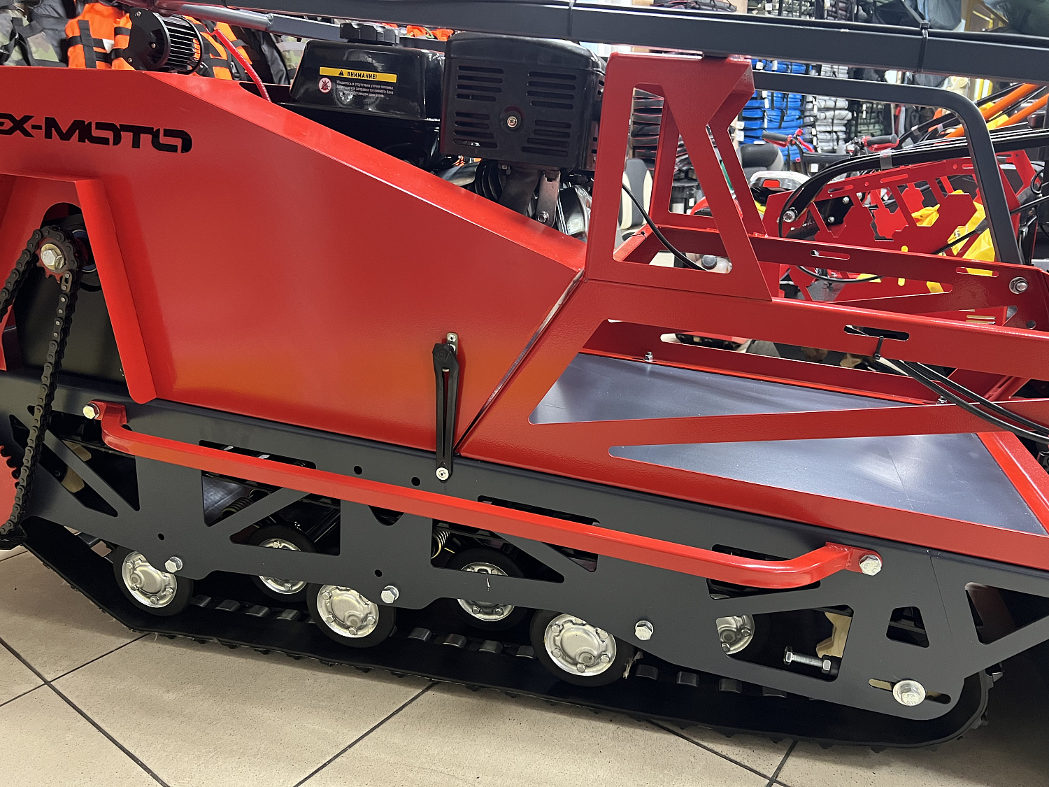 Мотобуксировщик EX-MOTO SNOWDOG S500 15л.с в Керчи