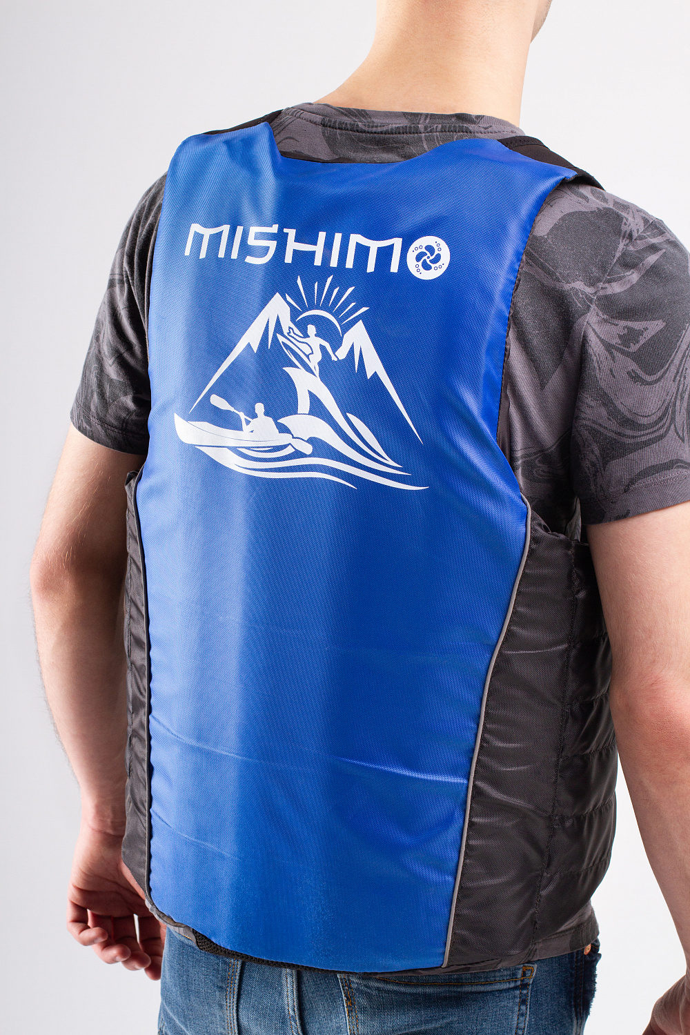 Жилет спасательный MISHIMO PRO Премиум качества Черно-синий в Керчи