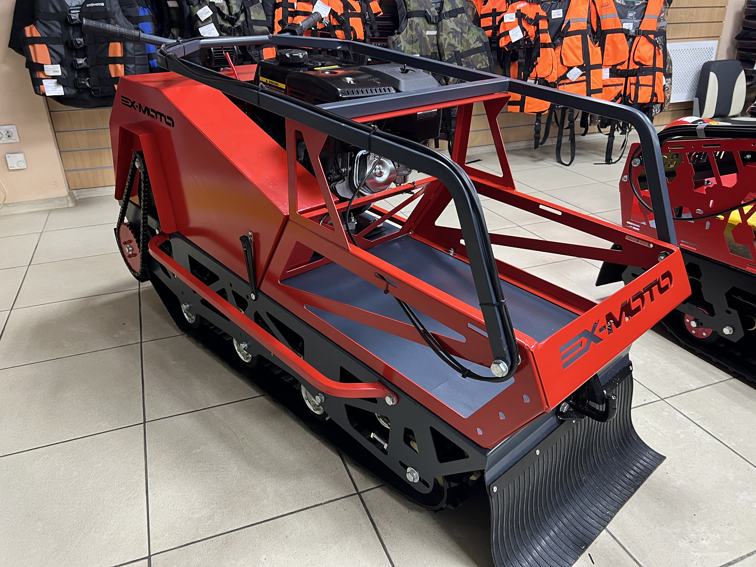 Мотобуксировщик EX-MOTO SNOWDOG S500 15л.с в Керчи